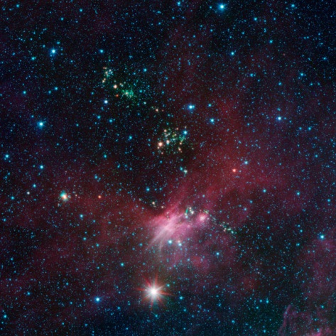 NASA's Spitzer Sees Milky Way's Blooming Countryside - NASA Jet Propulsion Laboratory